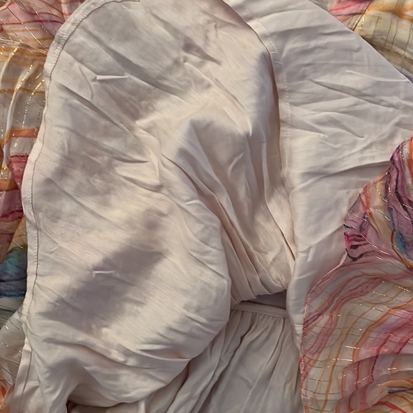 NWT Rococo Sand Multi-colored flounced mini w/metallic lurex thread Multisizes - Picture 6 of 8